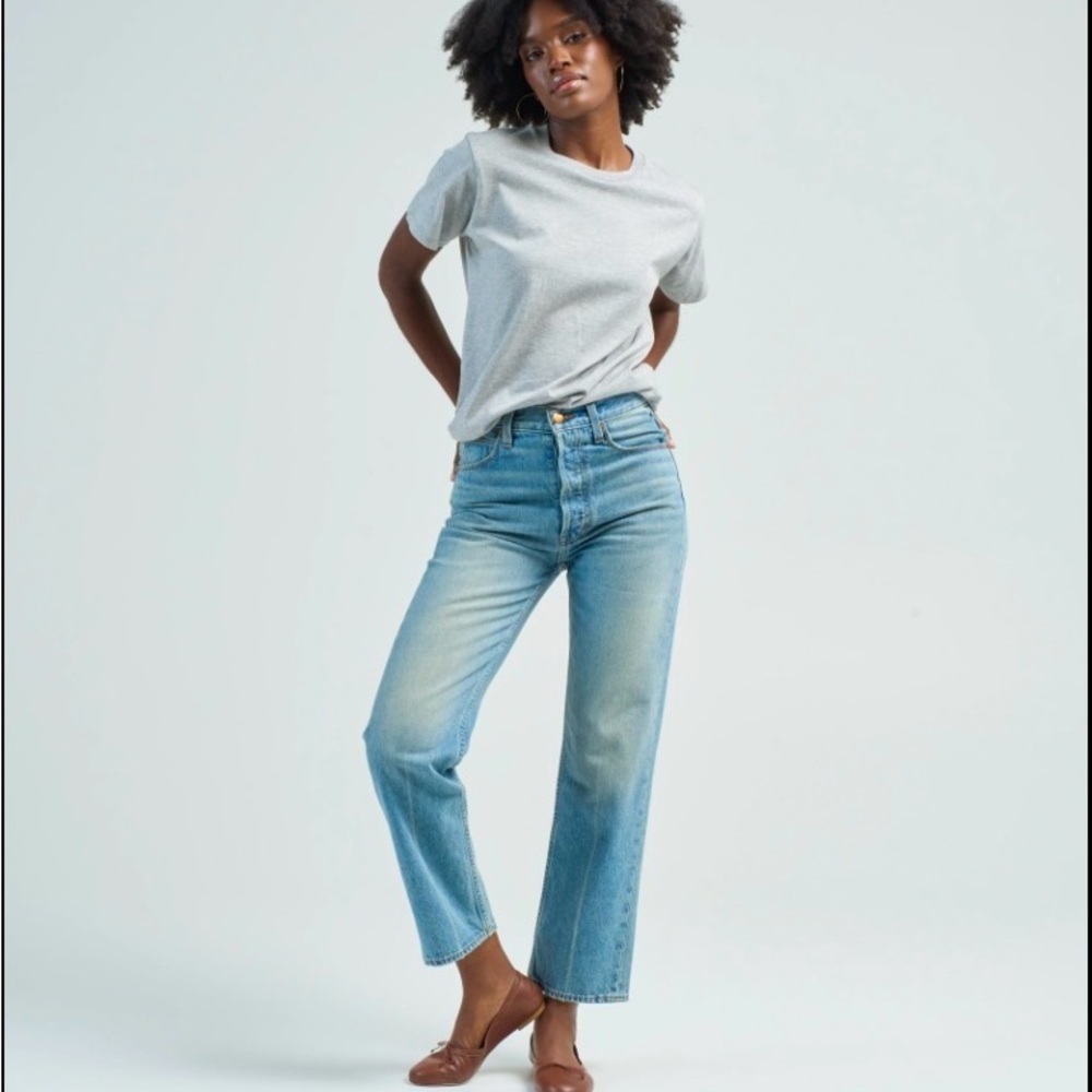 Jamie Haller The Slouch in Worn Indigo, sz 27